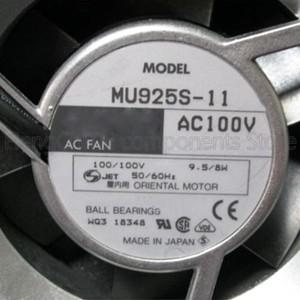 MU925S-11 AC100V 92x92x25mm 50/60Hz 9.5/8W 선풍기