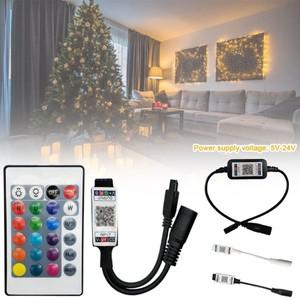 2024 블루투스 어댑터 미니 소형 RGB 컨트롤러 여성 플매트 카펫 러그 4Pin 커넥터 스마트 LED 라이트 스트