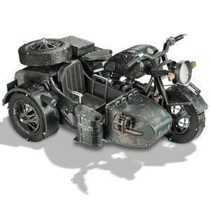 Piececool 3D 퍼즐, 사이드카 금속 모델 조립 키트가 있는 오토바이, 가족 시간, 사이드 카 DIY 예술 및 공예 최고의 생일 선물