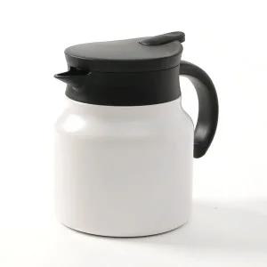 티웨어 이중진공 보온주전자(750ml) (화이트) 티포트