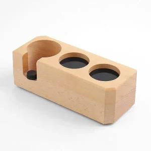 바리스타 우드 탬퍼받침대 탬핑스테이션 51mm 53mm