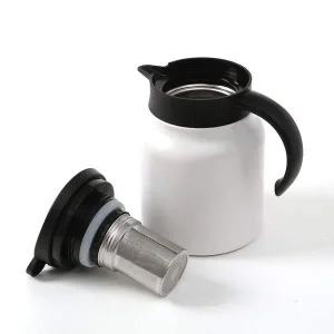 [콩심팥심]티웨어 온도표시 보온주전자(900ml) (화이트)보냉포트