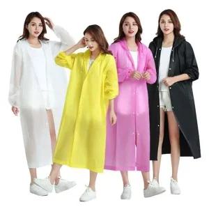 EVA남여공용 레인코트 우비 워터프루프 아웃도어 판초 베이직 레인코트비옷 (WFJUBI5)
