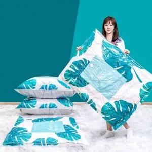 의류용 압축팩 6P 수납백 진공백 여행용 이사 40x 60cm 옷진공 포장 겨울옷 보관