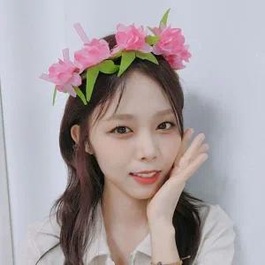 [셀러에이드]브라이덜 샤워파티 플라워 웨딩 소품 머리띠