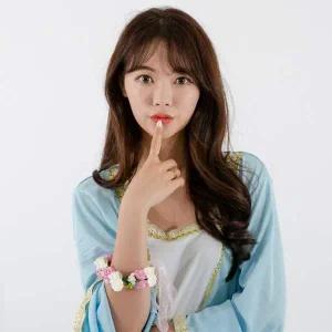 촬영 소품 장식 면사포 데코 파티 웨딩 팔찌