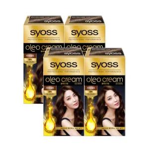 사이오스 올레오크림 4N 리치초콜릿 x4개/새치 염모제