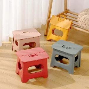 컴팩트 접이식 스툴 발판 디딤대 5color