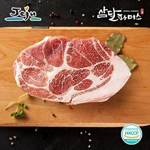 [삼달파머스][삼달파머스]냉장 제주 흑돼지 목살 500g x2팩 /스킨포장