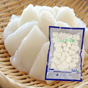 오지상 오징어솔방울 냉동오징어 자숙동체 400g