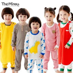 [더미누][추석파격세일]파자마잠옷/9부/긴팔/발열/7부/유아/아동/주니어/아기/내의/내복/실내복/수면조끼/