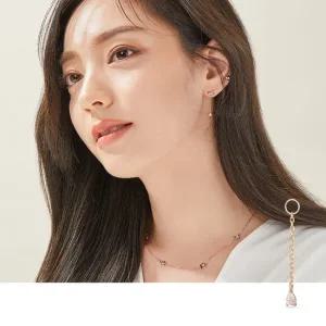 [도로시] 14k 아이레 티어 드롭 이어참 뒷장식) 1개)