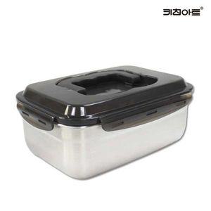 [키친아트] 스텐레스 밀폐용기 김치통 2.45L 1호 보관용기[32571678]