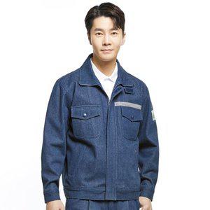 파브 춘추작업복 SM-J910 청작업복 작업복점퍼 상의