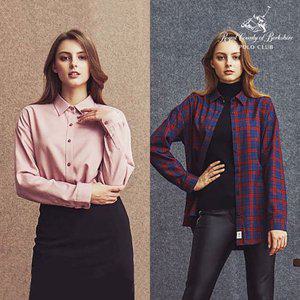 [RCB POLO CLUB]RCB폴로클럽 여성 캐주얼 플란넬 셔츠_PLLS841_W