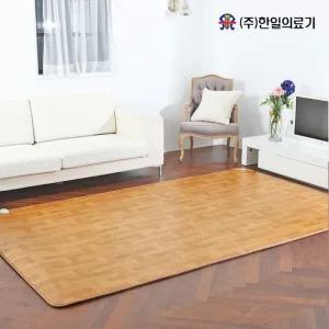 한일의료기 거실용 황토 참숯 온돌마루 격자 300x183cm/ 전기매트 전기장판
