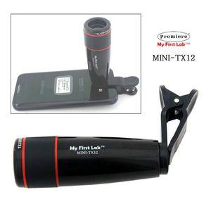 [오너클랜]프리미어 핸드폰 카메라 망원경 12X MINI-TX12