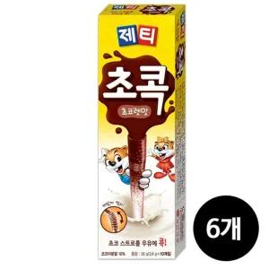 제티 초콕 초코렛맛 10T x 6개