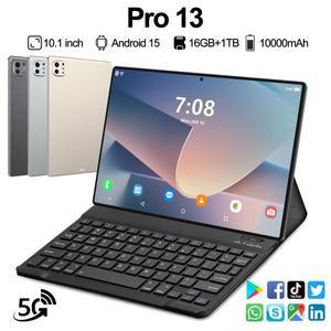 글로벌 버전 2025년 새 오리지널 탭 프로 13 PC 16G+1TB 10.1'' HD 4K 안드로이드 15 10000mAh 5G 듀얼