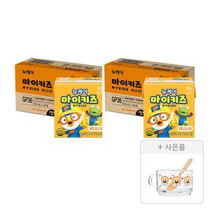 뉴케어 마이키즈 바나나맛 150ml, 24개입, 2개 + 증정(글라스락 X 브래드이발소 시리얼 머그,1개)