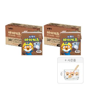 뉴케어 마이키즈 초코맛 150ml, 24입,2개 + 증정(글라스락 X 브래드이발소 시리얼 머그,1개)