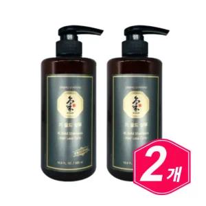 댕기머리 기골드 샴푸 500ml？x 2개 중년 남자 여자 시니어 모발 두피 관리