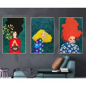 페인팅 현대 키트 그림 유화그리기 백드롭 유화 캔버스 숫자로 그리기 색칠 숫자