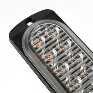 1pcs 12LED 빛 12V-24V 화이트 레드 오렌지 트럭 트레일러 픽업 사이드 마커 표시 등 캐러밴 트랙터