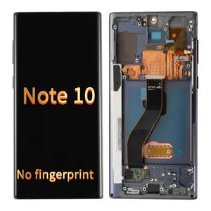 OLED 디스플레이 LCD 터치 스크린 디지타이저 어셈블리 갤럭시 호환 노트 10 4G 5g 용