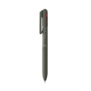 펜텔 카르므 3색볼펜 BXAC35D 카키바디 0.5MM 1개
