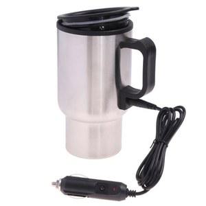 차량용포트 전기 난방 차량 자동차 주전자 12V 450ml USB 보온병