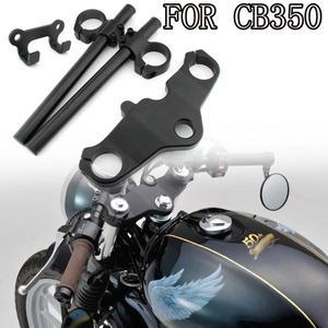 바이크 오토바이 하이 리프트 버전 핸들 바의 클립 온 Honda GB350 GB350 NC59 -UP 용 트리플 트리 프론트