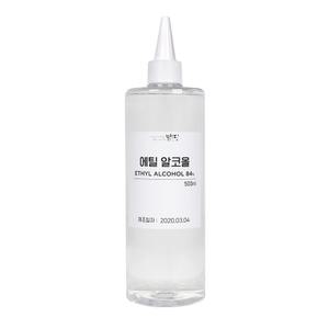 맑을담 식물성 에탄올 프리미엄 에틸알코올84% 500ml