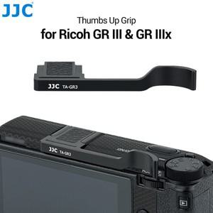 JJC 엄지손가락 그립 핸드 홀더 Ricoh GR IIIx GR3x HDF 카메라 액세서리 핫슈 커버 캡