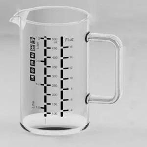 시맥스 THCVBVKR 유리 계량컵 비커 용량컵 제빵 계량컵 500ml