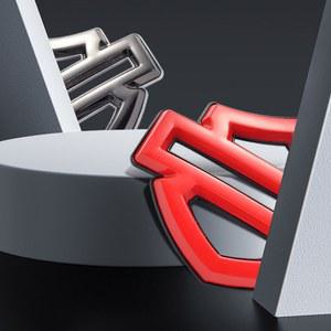 DS P8 DS 바디 데칼 스티커 액세서리 WD 오토바이 3D 엠블럼 로고 장식 사이드 금속