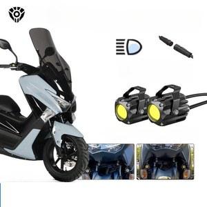 NMAX155 XMAX300 호환용 안개등 써치라이트 LED 투명 하향등 NMAX155용