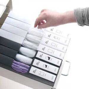 싱크대 서랍 비닐 정리 케어 봉지 정리함 DIY 케이스 비닐정리함보관함 주방정리용품
