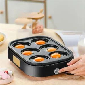 전기 계란빵기계 브런치 다용도 후라이 원형 조식팬