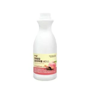 아임요 피치우롱티 베이스 1.2kg/스무디/업소용/음료베이스/업소음료/업소/음료원액/에이드/액상/주스