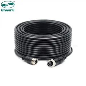 후방카메라배선 GreenYi 4 핀 항공 비디오 케이블 트럭 버스 모니터 카메라 연결용 3M 5M 10M 15M 20M