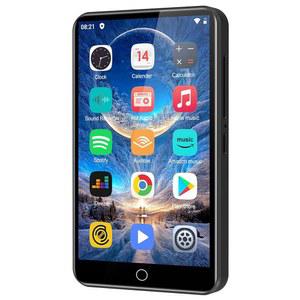 [미국배송] 블루투스 및 WIFI가 지원되는 ZAQE 80GB MP3 플레이어 스포티파이가 4.0인치 풀 터치스크린 MP4 오디오 아마존 뮤직 스피커가 안드로이드 뮤직 FM 라디오 전자책 최대 512GB