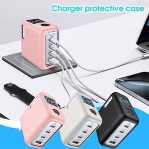 Anker Zolo 140W 충전기 보호 케이스 충전 헤드 실리콘 및 땀 DS-NP DS-IW