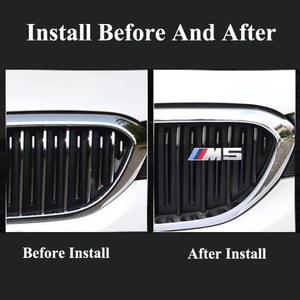 BMW 엠블럼 자동차 전면 그릴 배지 F20 G30 F87 G87 E36 E46 E90 F10 E60 E39 F06 액세서리 3D ABS 로고 M1 M2 M3 M4 M5 M6 M7 M8