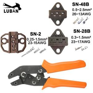TAB 2 8 6 3/C3 XH2 54 3 96 2510    스프링 SN 48B 압착 플라이어 조 조 폭 190mm