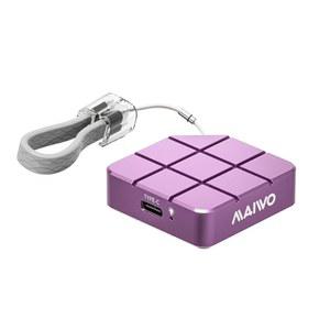 [미국배송] MAIWO 1TB 휴대용 외장 솔리드 스테이트 드라이브 내장 M.2 2230 PCIE NVME SSD USB C 3.2 최대 1050MB/S 아이폰호환 15 16 PRO MAX 애플호환 AIR 알루미늄(핑크시 퍼플)용 미니 귀여운 PSSD
