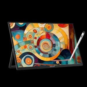 제우스랩 휴대용 고해상도 모니터 Z22P PRO 포터블 터치 모니터 55.88cm(22인치)터치펜 적용