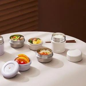 [써모스][행사]써모스 뉴 플+스 반반 보온도시락 885ml(TKLG-901)