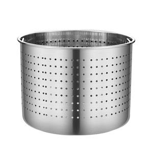 스테인레스 찜통 타공 들통 45리터 수프 국통 국솥 육수 찜망 30cm 40