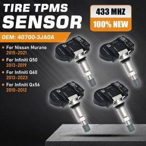 닛산 무라노 - 타이어 공기압 센서 인피니티 Q50 Q60 Qx56 용 자동차 TPMS